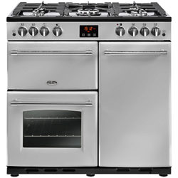 Belling Farmhouse 90G Gas Range Cooker Stainless Steel